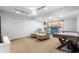 Spacious finished basement with recreational area, wet bar, and comfortable seating at 325 W Greyhound Pass, Carmel, IN 46032