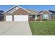 Attractive single-Gathering home with a two-car garage and inviting curb appeal at 3254 S Ansley Dr, New Palestine, IN 46163