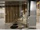 Utility area with a water heater, sump pump, and exposed framing at 4034 Saddle Club S Pkwy, Bargersville, IN 46106