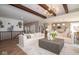 Bright, open-concept living room connected to the kitchen, perfect for entertaining guests at 4034 Saddle Club S Pkwy, Bargersville, IN 46106