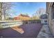 Spacious back deck overlooking the yard, perfect for outdoor entertaining and relaxation on sunny days at 420 N Irvington Ave, Indianapolis, IN 46219