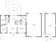 Floorplan illustrating the layout of a modern home's first and second floors at 529 E Jackson St, Martinsville, IN 46151