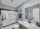 Well-lit bathroom with modern fixtures, bathtub, and shower combination at 5788 Terracotta Trce, McCordsville, IN 46055