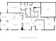 Detailed floorplan showcasing the layout including bedrooms, bathrooms, kitchen, living area, and garage at 639 Nuttal St, Westfield, IN 46074