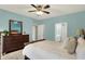 Comfortable bedroom with ensuite bathroom access at 661 Overcup St, Westfield, IN 46074