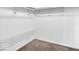 Bright walk-in closet with shelving for easy and organized storage at 7854 Crooked Meadows Dr, Indianapolis, IN 46268