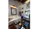 Cozy living room with plush seating, stylish decor, and an open layout flowing into other living spaces at 8224 Claridge Rd, Indianapolis, IN 46260