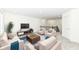 Stylishly furnished living room with modern decor, plush seating, and a cozy layout perfect for relaxation at 11392 Gammel Pl, Fishers, IN 46040