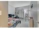 Teen bedroom with grey walls and small desk at 15433 Wandering Way, Noblesville, IN 46060