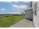New home backyard at 16441 Mount Logan Rd, Noblesville, IN 46060