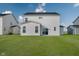 Backyard with new construction home at 16441 Mount Logan Rd, Noblesville, IN 46060