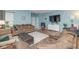 Inviting living room with hardwood floors, lots of natural light, neutral paint, and comfortable seating at 16963 Southall Dr, Westfield, IN 46074
