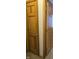 Hallway showing two doors; one door slightly ajar at 1915 Barbie Ct, Franklin, IN 46131