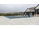 Spacious community pool with the cover on, showing well-maintained surrounding area at 19668 Mcdonald Pl, Westfield, IN 46074