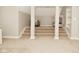 Finished basement featuring neutral carpet and open space for activities and relaxation at 2004 Caledonian Ct, Greenwood, IN 46143