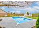 Backyard pool includes slide and basketball hoop at 20107 Marie Ct, Noblesville, IN 46062