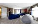 Large bedroom with two bean bags, desk and chair at 203 Winslow Dr, Westfield, IN 46074