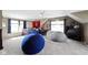 Large bedroom with two bean bags and a ceiling fan at 203 Winslow Dr, Westfield, IN 46074