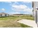 Backyard showing the lawn, patio, and view at 286 Lar Lan Dr, Danville, IN 46122