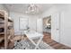 Bright home office featuring a modern desk, stylish decor, and ample natural light at 3241 Fawn Cir, Brownsburg, IN 46112