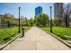 Beautiful city park with walking path and green space at 350 N Meridian St # 205, Indianapolis, IN 46204