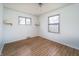 Bedroom featuring two windows at 3510 Chamberlin Dr, Indianapolis, IN 46237