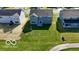 The expansive backyard is perfect for relaxation and recreation, complemented by a charming patio area at 4016 Railhead Ave, Westfield, IN 46074