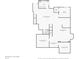Basement floor plan showing the layout of finished and unfinished areas at 4429 Serengeti Cir, Carmel, IN 46074