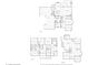 Floorplans showcasing the layout of all levels: main, second, and basement at 4429 Serengeti Cir, Carmel, IN 46074