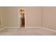 Bedroom, with view into bathroom at 5446 Lippan Way, Indianapolis, IN 46221