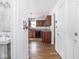Bright kitchen with wood cabinets, modern appliances, and hardwood floors at 645 N Ritter Ave, Indianapolis, IN 46219