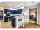 Kitchen features stainless steel appliances, and breakfast bar at 1550 Renee Dr, Plainfield, IN 46168