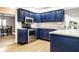 Kitchen features stainless steel appliances, and wood floors at 1550 Renee Dr, Plainfield, IN 46168