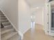 Well-lit staircase leading to the upper level of the home at 15755 Scher Dr, Westfield, IN 46074
