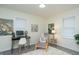 Inviting home office with ample natural light, desk, chair, and decorative artwork at 1957 N Colorado Ave, Indianapolis, IN 46218