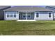 Backyard featuring a covered patio area ideal for outdoor seating and relaxation at 19771 Sutton Ter, Westfield, IN 46074