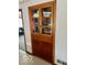 Built-in china cabinet with glass door on top at 2359 S County Road 1050 E, Indianapolis, IN 46231