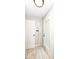 Mudroom features tile floors and a convenient exterior door to the backyard at 3559 Carrollton Ave, Indianapolis, IN 46205