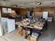 Spacious garage with lots of room and tools to do projects and repairs at 4611 E Us Highway 36, Markleville, IN 46056