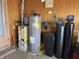 Utility Room featuring water heater, softener, and other mechanicals at 4611 E Us Highway 36, Markleville, IN 46056