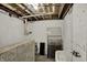 Exposed basement with sink at 4906 S State Ave, Indianapolis, IN 46227