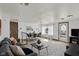 A spacious, well-lit living room with modern decor at 4906 S State Ave, Indianapolis, IN 46227
