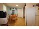 Charming dining area with a stylish table and chairs, perfect for Gathering meals at 5707 W Mills Rd, Indianapolis, IN 46221