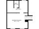 Basement layout with a recreation room, utility area, and bathroom at 5707 W Mills Rd, Indianapolis, IN 46221