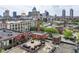 Apartment building roof top patio with city views provides the ultimate luxury at 624 E Walnut St # 21, Indianapolis, IN 46204