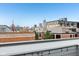 Enjoy panoramic city views from this property, showcasing the Indianapolis skyline in the background at 801 Bates St, Indianapolis, IN 46202
