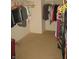 Walk-in closet featuring hanging storage at 10762 Galant Fox Ct, Indianapolis, IN 46234