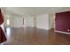 Large living room with hardwood floors and an open layout perfect for gatherings at 12404 Rose Haven Dr, Indianapolis, IN 46235