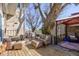 Inviting outdoor deck with wicker furniture set and shaded gazebo at 1325 Fordice Rd, Lebanon, IN 46052