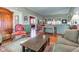 Spacious living room with hardwood floors and open concept design at 1325 Fordice Rd, Lebanon, IN 46052